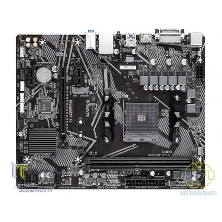 Motherboard Gigabyte micro ATX A520M-H AM4 Refurbished