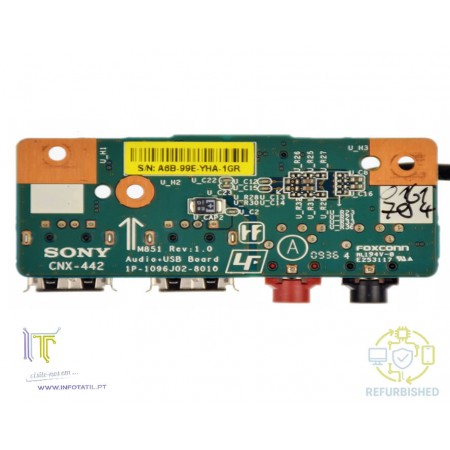 Sony Vaio VGN-NW21EF USB Board Refurbished - 1P-1096J02-8010