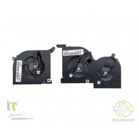 Kit de ventoinhas para MSI Stealth GS66 12UGS