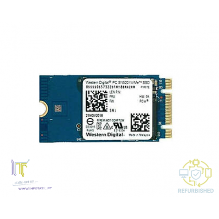 Western Digital PC SN520 1101 512GB M.2 NVME Refurbished