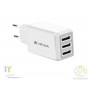 Devia Carregador 3 USB Branco