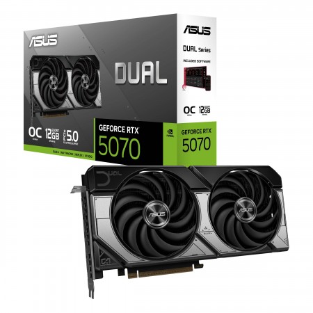 Asus NVIDIA GeForce RTX 5070 "Blackwell" Dual OC 12GB GDDR7