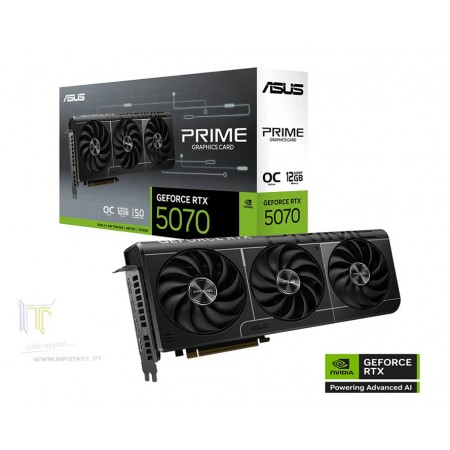 Asus GeForce RTX 5070 PRIME OC 12GB GDDR7 - 90YV0M10-M0NA00