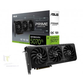 Placa Gráfica Asus NVIDIA GeForce RTX 5070 Ti "Blackwell" Prime OC 16GB GDDR7 DLSS4 - 90YV0MF0-M0NA00