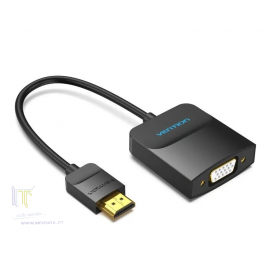 Vention Conversor HDMI to VGA 0.15M Black