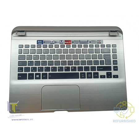Teclado Toshiba Satellite P30W-B-102 com Top Cover | Carcaça Superior com Teclado Original
