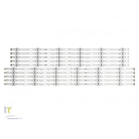 Kit de 10 Barras de Led 3v para Samsung 65"