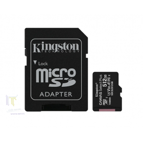 Kingston 512GB MicroSDXC + Adapter - SDCS2/512GB