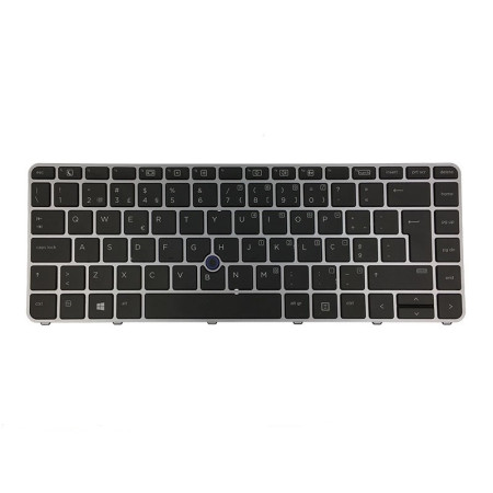 HP EliteBook 840 G4 Teclado Silver s/ backlight - 836308-131