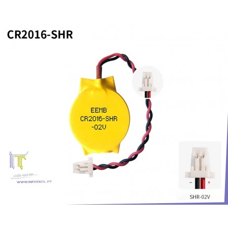 RTC battery CR2016 SHR-02V
