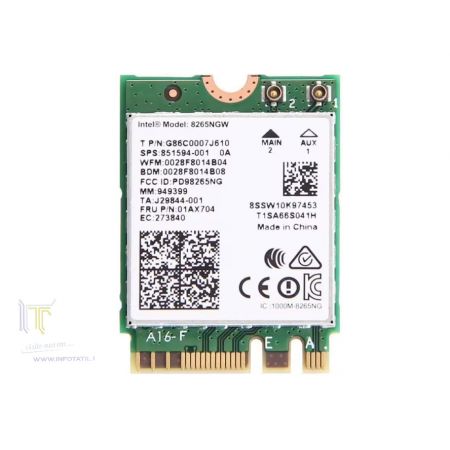 Intel® Dual Band Wireless-AC 8265 Refurbished