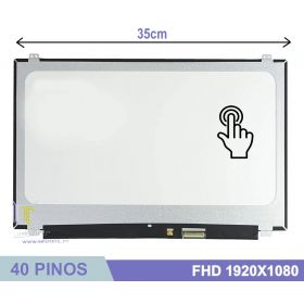 Ecrã LCD 15.6" 1920x1080 FHD On-Cell Touch
