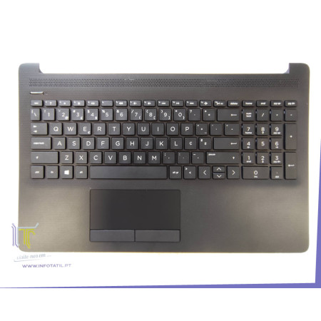 HP Top Cover W Kb Jtb Port - L20387-131