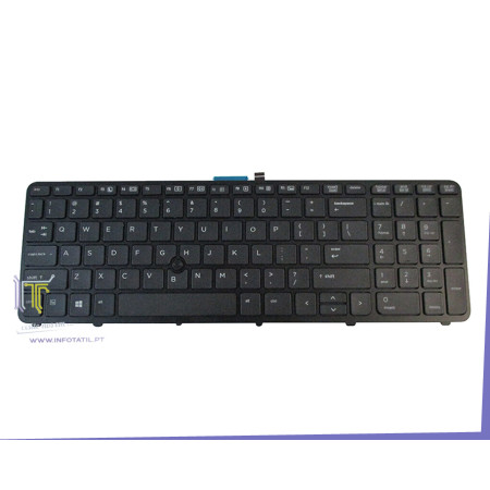 HP Zbook 15 G1 Teclado US - 733688-001
