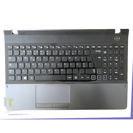 Teclado Samsung NP300E5C com Top Case - BA75-03590L