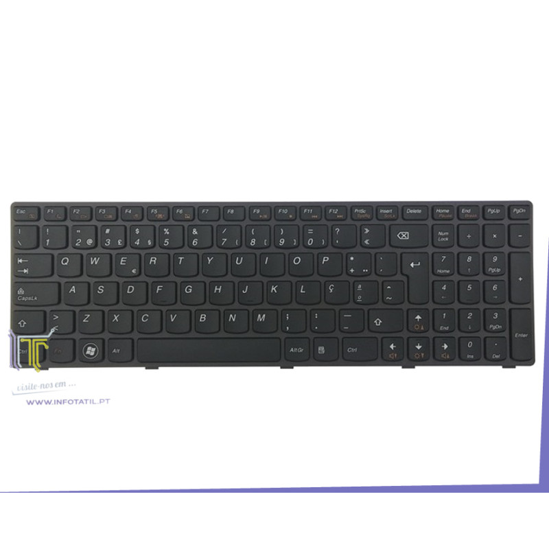 Tastiera Ungherese Per Lenovo IdeaPad B570 B575 B590 | Full Keyboard Compatibile, Layout Magyar, PC Portatile