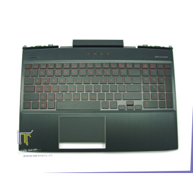 Teclado HP OMEN 15-DC Top Cover Dragon Red Backlight PT - L24369-131 Teclado HP OMEN 15-DC Top Cover Dragon Red Backlight PT - L24369-131